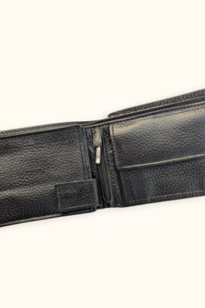 Black Casual-Cow Leather Wallet