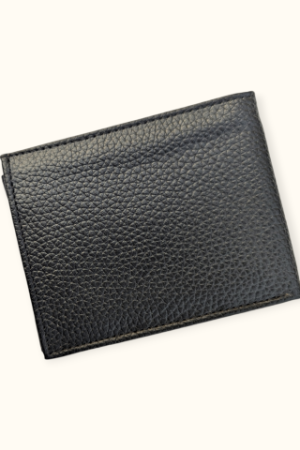 Black Casual-Cow Leather Wallet
